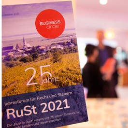 RuSt 2021: Ein Vierteljahrhundertprogramm und kein Anlass, sich auszuruhen.